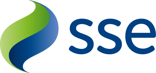 SSE company logo is a green and blue mark with the letters SSE alongside it.