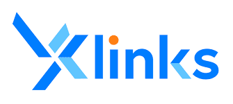 x inks logo blue