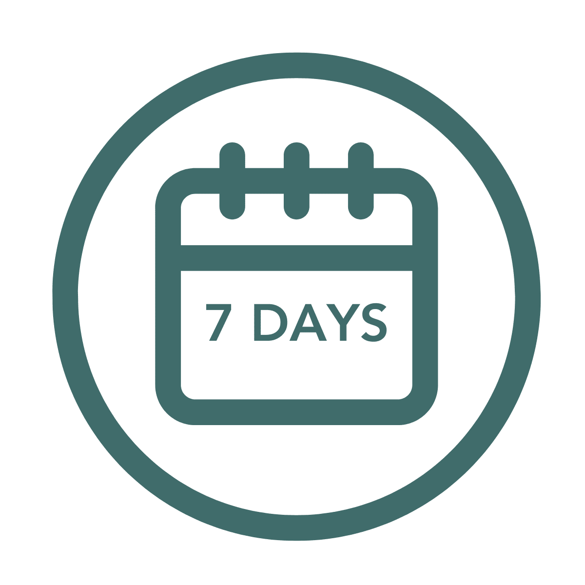 a clock and calendar icon on a white background