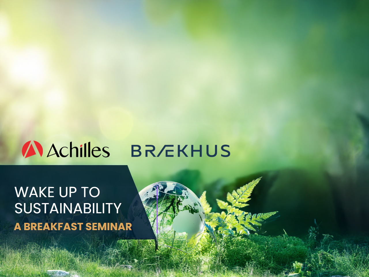 Breakfast Seminar: Wake up to sustainability