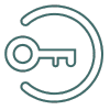 green key icon