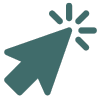 green click arrow icon