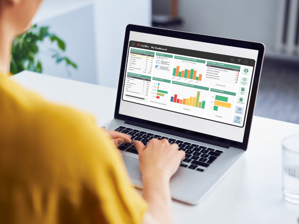Achilles launches new Analytics tool to enable real-time supply chain sustainability tracking and reporting