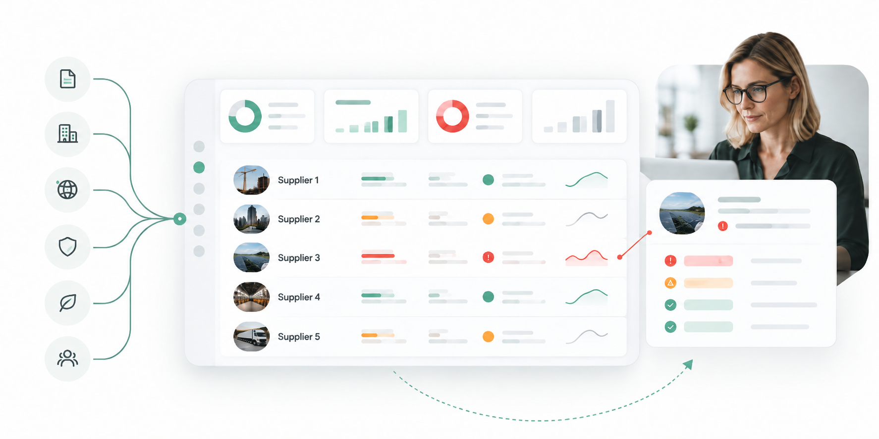 Illustration showing how Achilles combines People, Agents and a world leading Platform