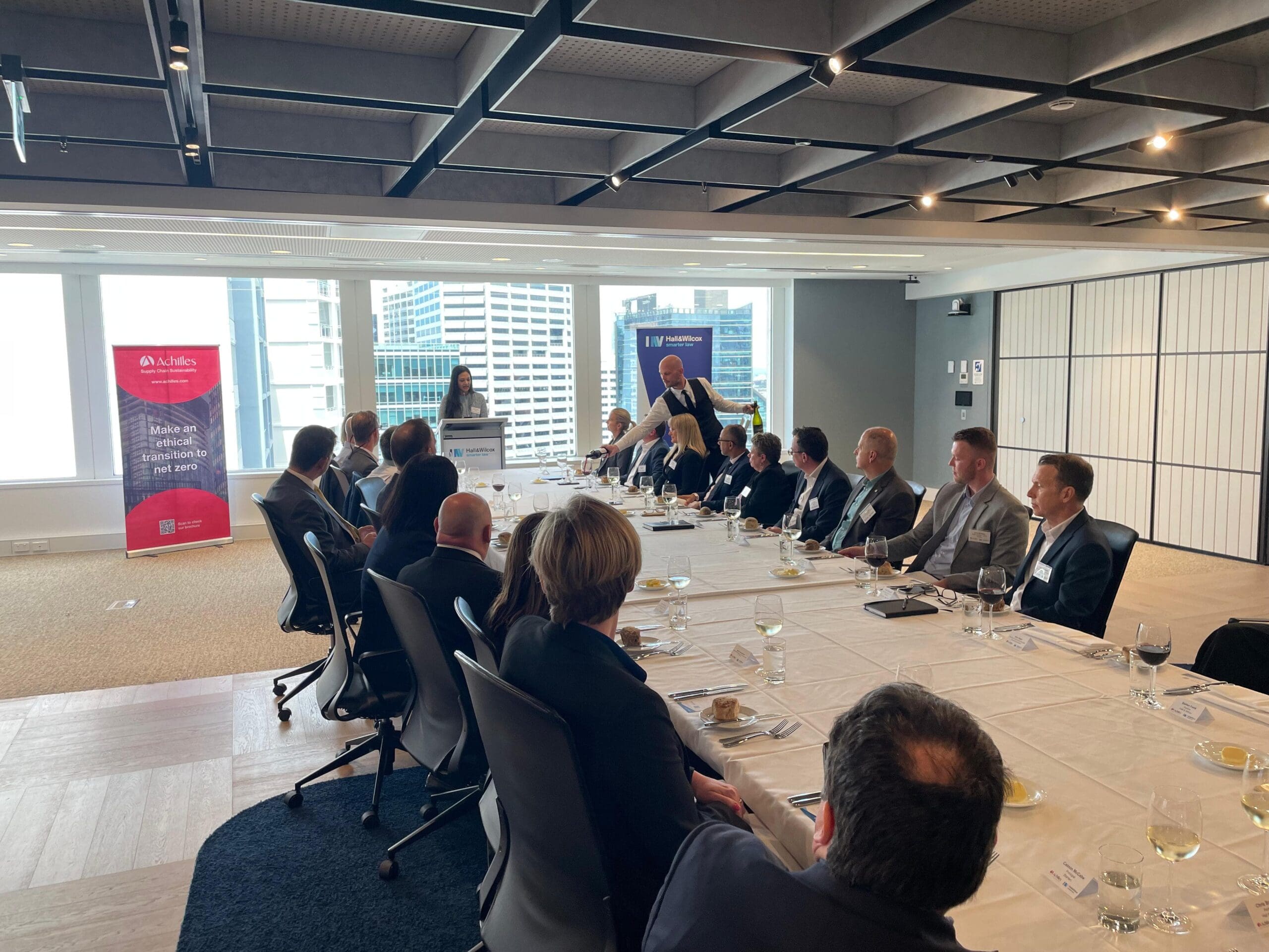 Construction Industry Boardroom Lunch Roundtable; Sustainability, ESG, Health and Safety and the power of collaboration